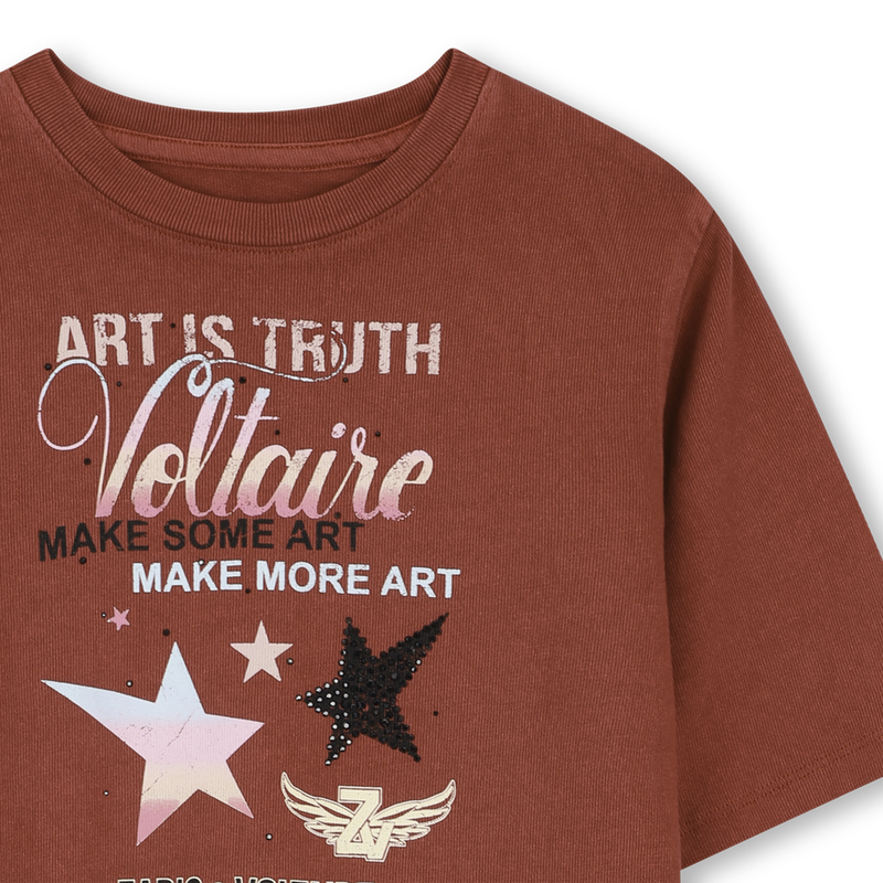 T-shirt a maniche corte ZADIG & VOLTAIRE 
                        BAMBINA