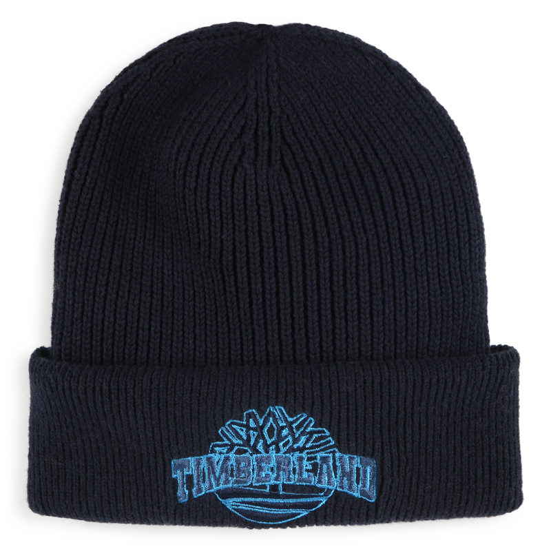Berretto ricamato in maglia TIMBERLAND 
                        RAGAZZO