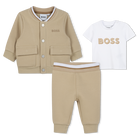 Set da jogging tre pezzi BOSS 
                    RAGAZZO