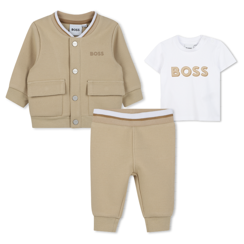 Set da jogging tre pezzi BOSS 
                        RAGAZZO