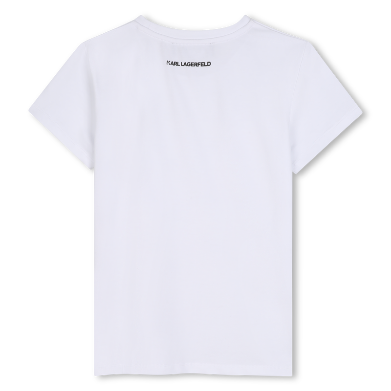 T-shirt a maniche corte KARL LAGERFELD KIDS 
                        BAMBINA