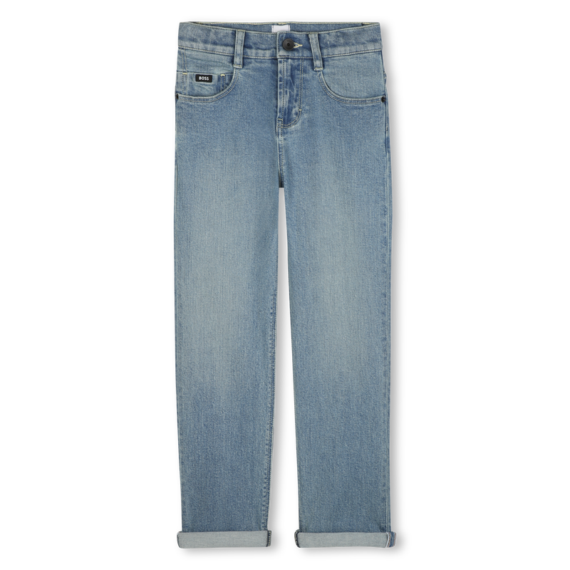 Pantalone in denim 5 tasche BOSS 
                        RAGAZZO