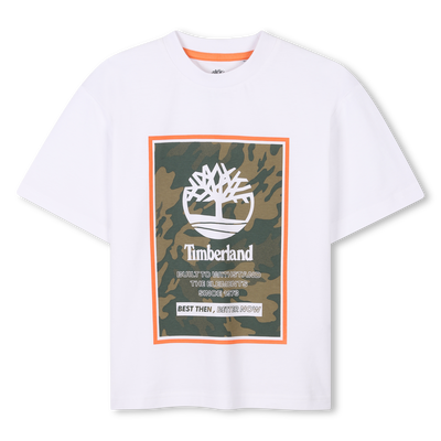 T-shirt ampia con stampa TIMBERLAND RAGAZZO