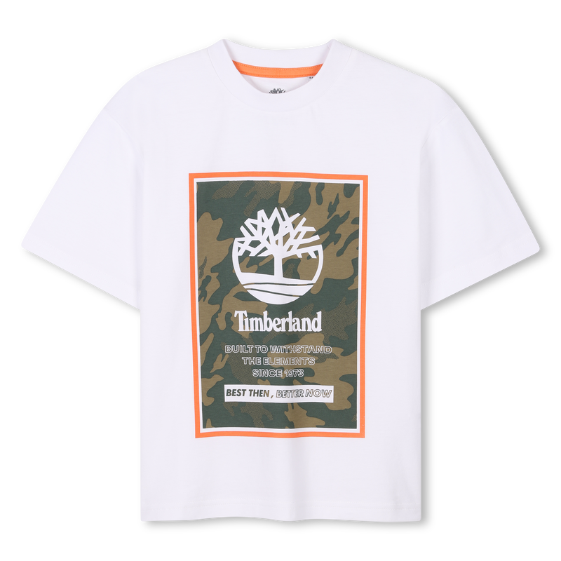 T-shirt ampia con stampa TIMBERLAND 
                        RAGAZZO