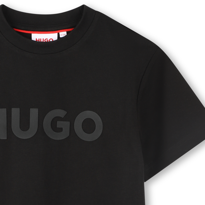 T-shirt maniche corte cotone HUGO 
                        RAGAZZO