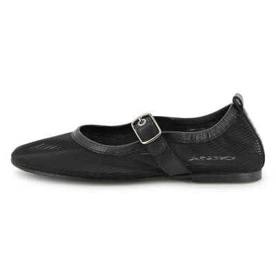 BALLERINE IN PELLE DI AGNELLO DKNY BAMBINA