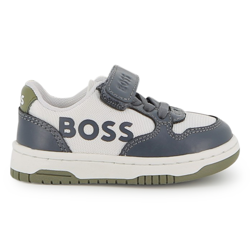 Sneakers con lacci elasticizzati BOSS 
                        RAGAZZO