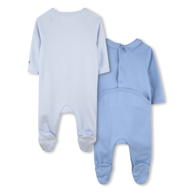 Set 2 pigiami in cotone KENZO KIDS UNISEX