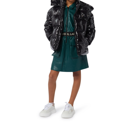 Berretto a maglia e paillettes KARL LAGERFELD KIDS BAMBINA