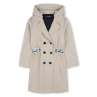 Trench foderato KARL LAGERFELD KIDS 
                    BAMBINA
