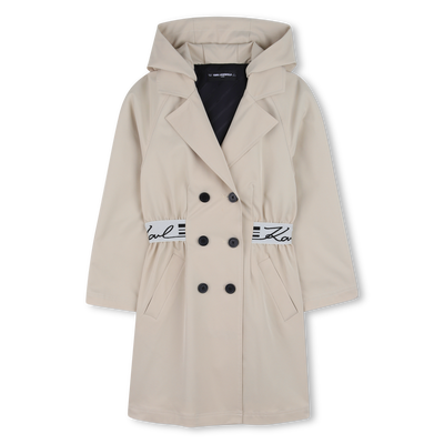 TRENCH FODERATO KARL LAGERFELD KIDS BAMBINA