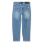 Jeans ampi 5 tasche in cotone BOSS 
                    RAGAZZO
