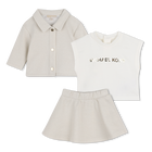 Completo cardigan, gonna e t-shirt MICHAEL KORS 
                    BAMBINA