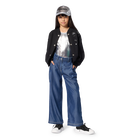Pantaloni fluidi a gamba larga DKNY 
                    BAMBINA
