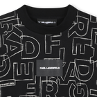 Felpa in pile KARL LAGERFELD KIDS 
                    RAGAZZO