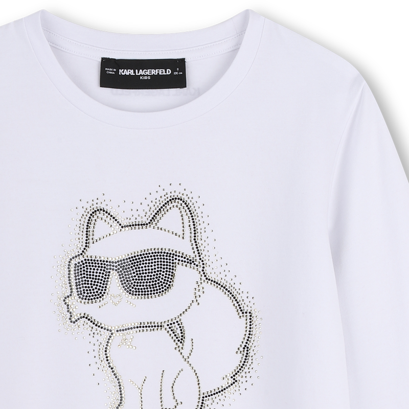 Maglietta a maniche lunghe KARL LAGERFELD KIDS 
                        BAMBINA
