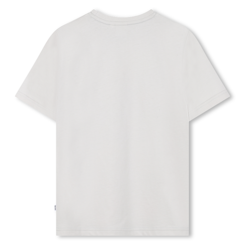 T-SHIRT A MANICHE CORTE BOSS 
                        RAGAZZO
