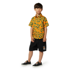 Camicia in raso di cotone KENZO KIDS 
                    RAGAZZO