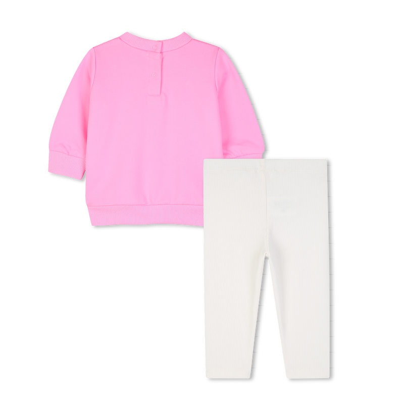 Completo felpa e leggings BILLIEBLUSH 
                        BAMBINA
