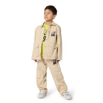 Pantaloni cargo KENZO KIDS BAMBINO