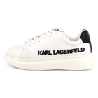 Sneakers in pelle con lacci KARL LAGERFELD KIDS 
                    UNISEX