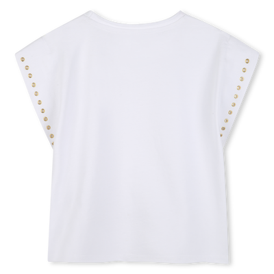 T-SHIRT A MANICHE CORTE ZADIG & VOLTAIRE BAMBINA