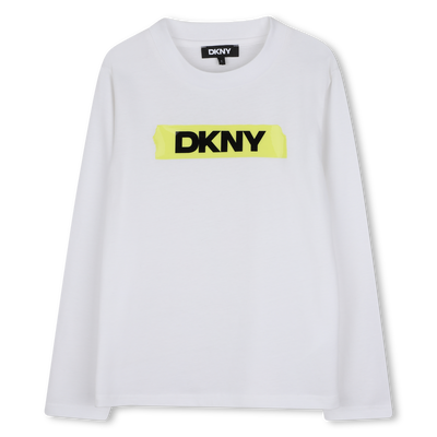 Maglietta a maniche lunghe DKNY RAGAZZO