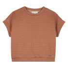 T-shirt stampata a maniche corte MICHAEL KORS 
                    BAMBINA