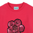 Abito in felpa con maniche a palloncino KENZO KIDS 
                    BAMBINA