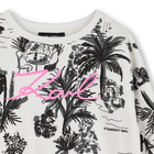 Felpa in pile KARL LAGERFELD KIDS 
                    BAMBINA