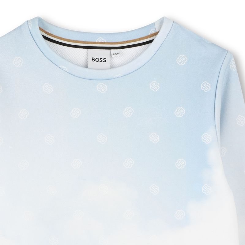 Felpa stampata BOSS 
                        RAGAZZO