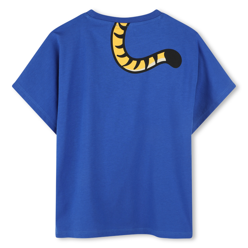 T-shirt con stampa in cotone KENZO KIDS 
                        RAGAZZO