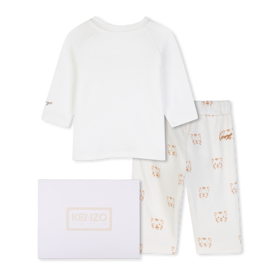 Set t-shirt e pantaloni KENZO KIDS RAGAZZO