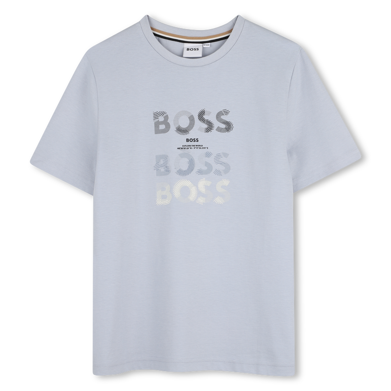 T-shirt a maniche corte BOSS 
                        RAGAZZO