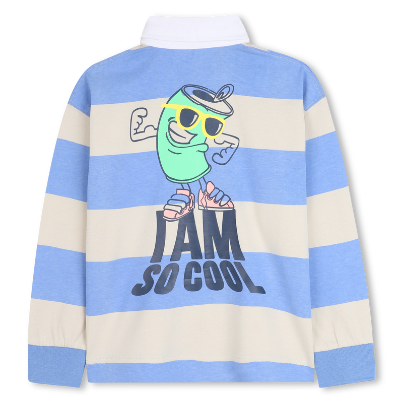 Polo a righe a maniche lunghe BILLIEBLUSH 
                        RAGAZZO