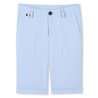 Bermuda cerimonia tinta unita BOSS RAGAZZO