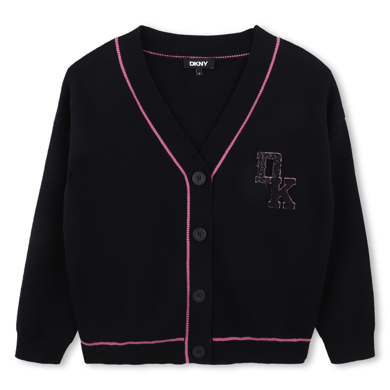 Cardigan in maglia DKNY 
                        BAMBINA