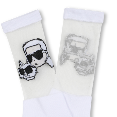Calzini dal taglio medio KARL LAGERFELD KIDS BAMBINA