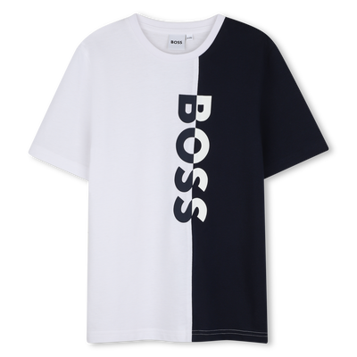 T-SHIRT A MANICHE CORTE BOSS RAGAZZO