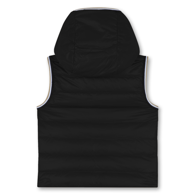 Piumino smanicato reversibile BOSS 
                        RAGAZZO