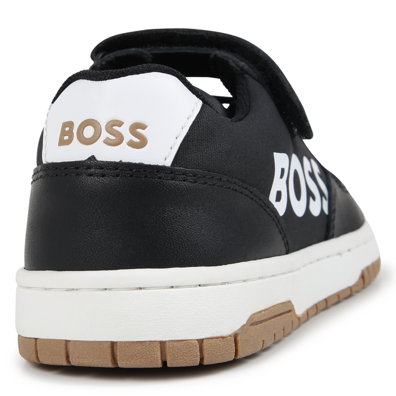 Sneakers con lacci e velcro BOSS 
                        RAGAZZO