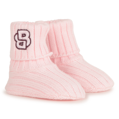 Pantofole lavorate a maglia BOSS BAMBINA