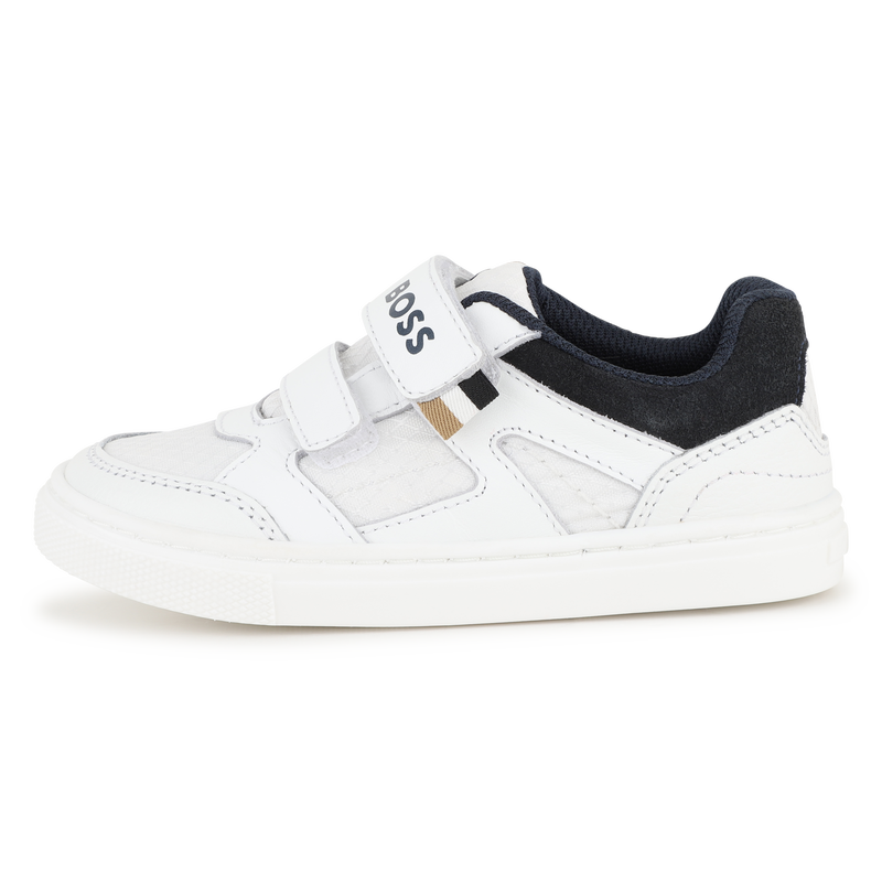 SNEAKERS CON STRISCE A STRAPPO BOSS 
                        RAGAZZO