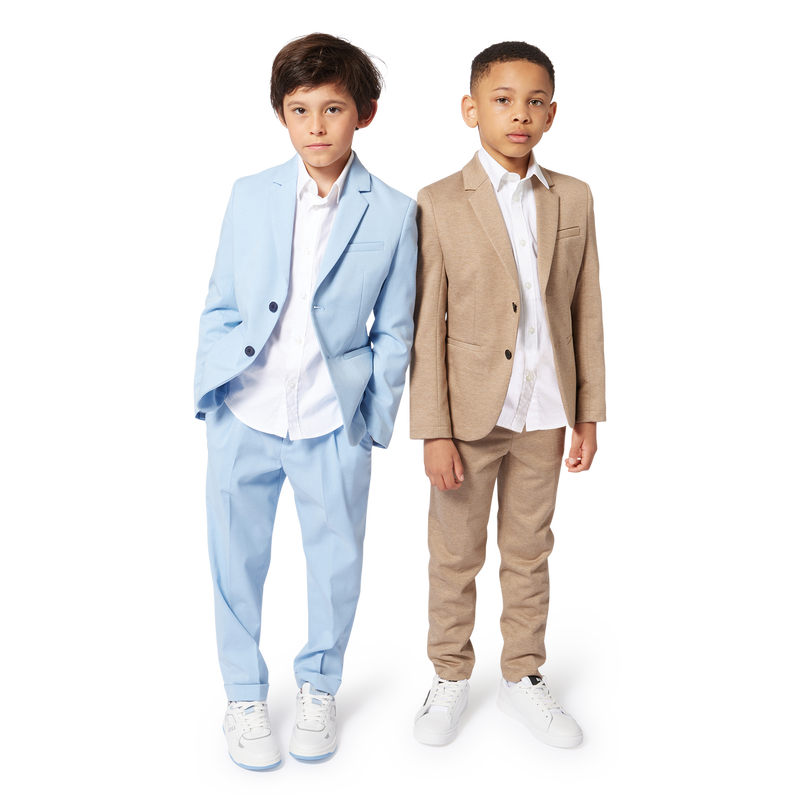 Sneakers stringate in pelle BOSS 
                        RAGAZZO