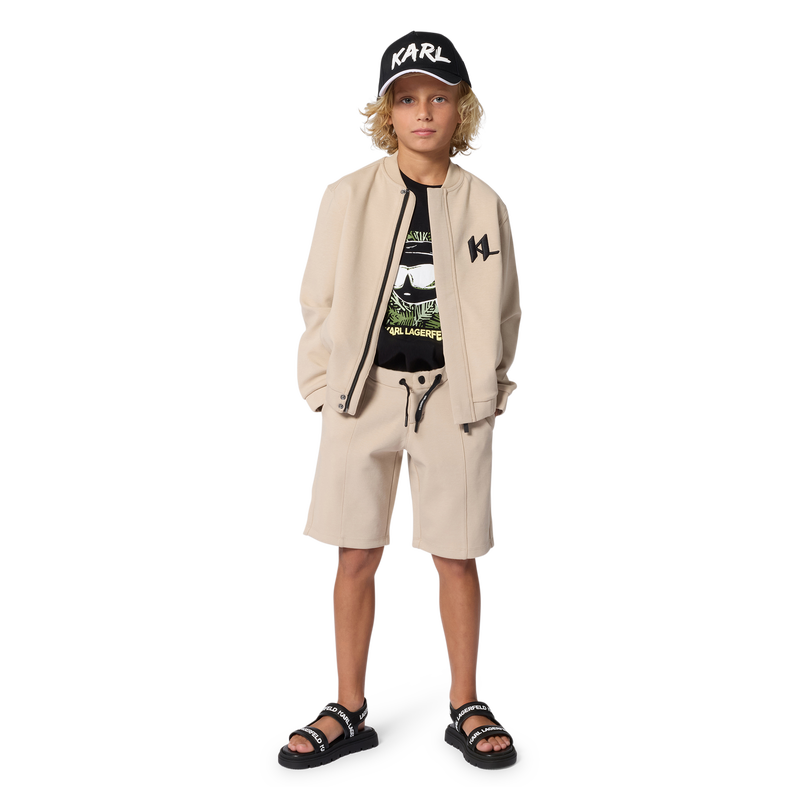 SANDALI CON CINTURINO KARL LAGERFELD KIDS 
                        RAGAZZO