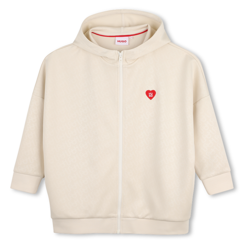 Cardigan con cappuccio HUGO 
                        BAMBINA