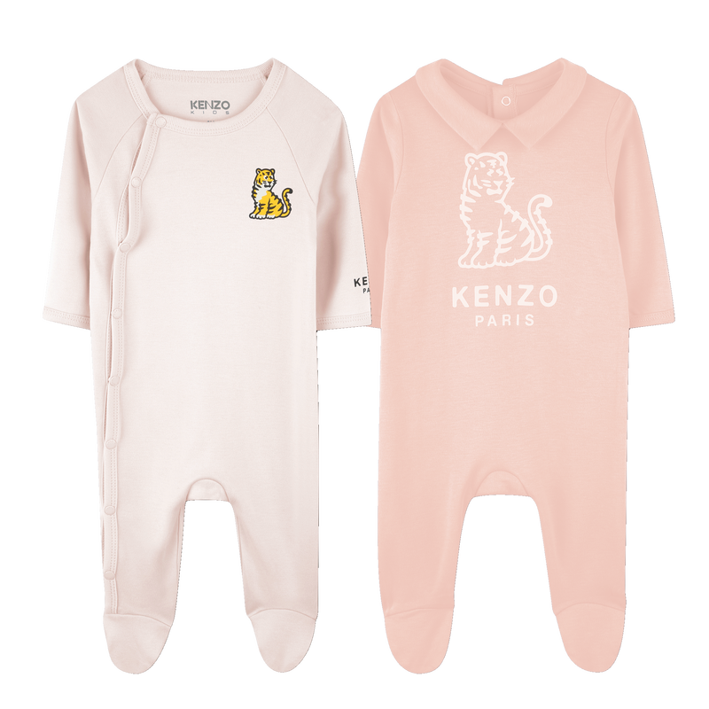 Set 2 pigiami in cotone KENZO KIDS 
                        UNISEX