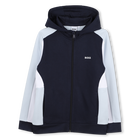 Cardigan con cappuccio, MARINE, hi-res