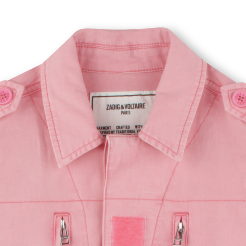 Giacca militare con bottoni ZADIG & VOLTAIRE 
                        BAMBINA