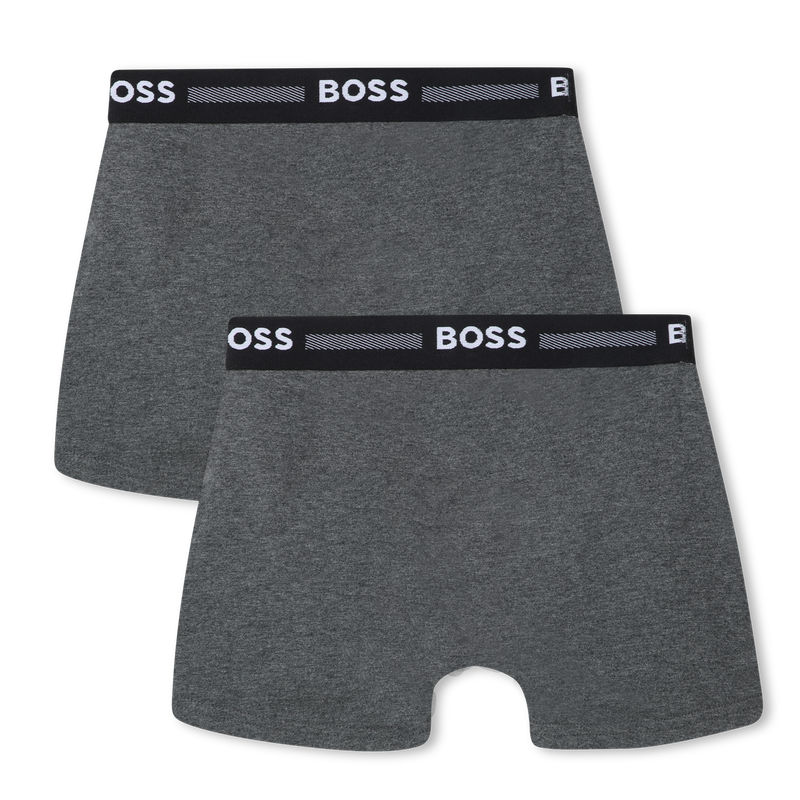 Set di 2 boxer in cotone BOSS 
                        RAGAZZO